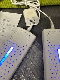 Сушилка для обуви с ультрафиолетом от USB антибактериальная BRS Blue фото от покупателей 5