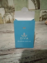 Срібна каблучка DIVA Вишиванка 17.5 фото від покупців 3