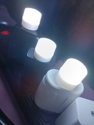 Комплект из 2 LED ламп 6172 фонарик для ноутбука, повербанка белый фото от покупателей 2