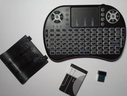 Беспроводная клавиатура с тачпадом Keyboard wireless MWK08/i8 Led touch с аккумулятором, подсветкой, для ПК, смарт-телевизора, смартфона (64767262) фото от покупателей 1