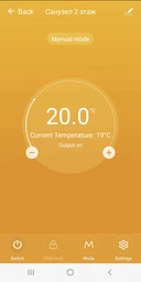 Терморегулятор для теплого пола AVATTO Floor с Wi-Fi / 16А/ Теплый пол / с дистанционным управлением с помощью Google Home, Alexa фото от покупателей 1