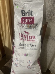 Корм Brit Care Junior Large Breed Lamb Hypoallergic сухой гипоаллергенный для щенков и юниоров крупных и гигантских пород 12 кг фото от покупателей 1