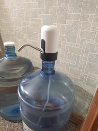 Электрическая помпа Water Dispenser для воды под бутыль, Белый, Автоматический дозатор для воды, Насос для воды