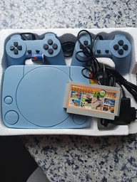 Игровая приставка Денди 8 бит PS1 (+16 игр встроено, поддержка картриджей Dendy)