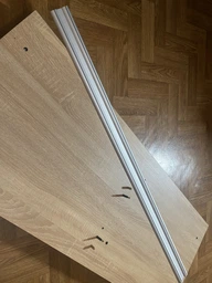 Шафа-купе дводверна Roko 140х242х45 см ДСП Сірий (20200027292) фото від покупців 5