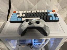 Клавиатура беспроводная Keychron K6 68 Key Gateron Blue White LED USB/Bluetooth (ENG/RU) Black (K6O2_Keychron) фото от покупателей 1