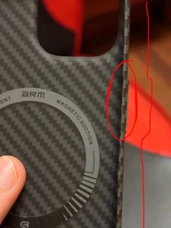 Чохол для смартфона Apple iPhone 15 ArmorStandart LikeCarbon MagCase Black (ARM69289)