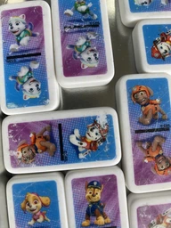 Настольная игра Spin Master Домино Щенячий патруль в жестяной коробке (SM98408/6067468) фото от покупателей 2
