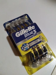 Одноразовые станки для бритья (Бритвы) мужские Gillette Blue 3 Comfort 8 шт (7702018604319)