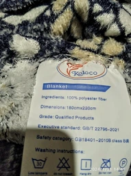 Плед Євро КOLOCO "Стрижка" 200 х 230 (37226) Квадрати на сірому