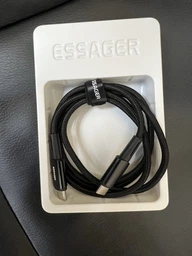 Кабель ESSAGER Type-C to Type-C швидке заряджання 100 W 2 м Blue (EXCTT1-CGA03) фото від покупців 5