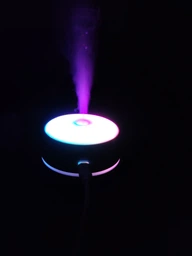 Зволожувач повітря ультразвуковий USB Colorful Humidifier сірий