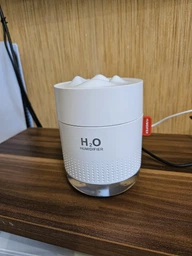 Увлажнитель воздуха Elite H2O Snow Mountain Humidifier ультразвуковой с подсветкой 500 мл Белый фото от покупателей 5