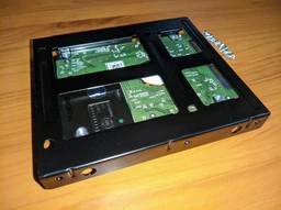 Фрейм-переходник Maiwo для установки 2x2.5" HDD/SSD в 3.5" отсек, металл, черный (K11) фото от покупателей 4