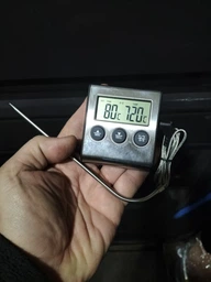 Термометр для мяса TP-700 0 до +250C с выносным щупом и таймером нержавеющая сталь