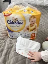 Підгузки Chicolino Super Soft Розмір 4 (7-14кг) 36 шт (4823098414445) фото от покупателей 12