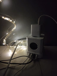 Мережевий фільтр із захистом Toperek на 5 розеток з USB та Type-C шнур 2 метри білий (005606) фото від покупців 2