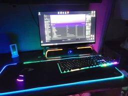 Акустична система HP 2.0 DHE-6002 3.5 мм + USB 6Вт Sound Bar LED RGB фото від покупців 1
