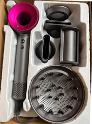 Фен Super Hair Dryer ceramic pop з іонізацією та турборежимом 5 насадок фото від покупців 5
