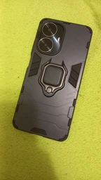 Чехол Iron Ring для Realme C55 / RMX3710 бампер противоударный с подставкой Navy-Blue фото от покупателей 1