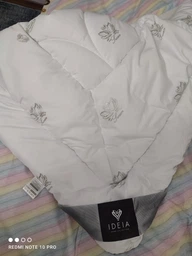 Одеяло IDEIA Super Soft Classic летнее двуспальное 175х210 Антиаллергенный искусственный лебяжий пух Белое (4820182653971)