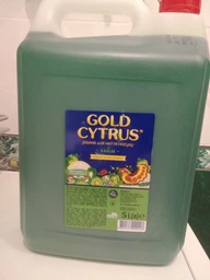 Засіб для чищення GOLD CYTRUS 1,5л Зелений лайм фото від покупців 5