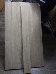 Обідній стіл-трансформер Ніка стіновий Ferrum-decor 420x900x500 Чорний метал ДСП Білий 16 мм (NIKA001) фото від покупців 11