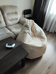 Крісло-мішок SanchoBAG Груша Велюр M 110x80 см Emerald (kmg1001-v105-m)