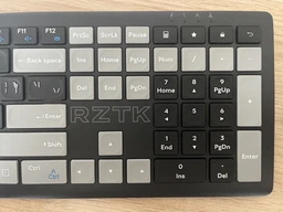 Клавіатура бездротова RZTK Keypad Wireless 2.4G фото від покупців 3