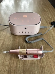 Фрезер для маникюра Bucos Nail Drill X3 PRO WHITE PEARL 65 Ватт, 35 000 об./мин. фото от покупателей 3