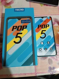 Смартфон Tecno POP 5 BD2d 2/32Gb (Obsidian Black) UA-UCRF [69369]