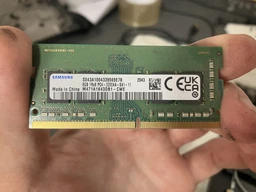 Ноутбучная оперативная память Samsung DDR4 16GB 3200MHz SO-DIMM 1Rx8 PC4-3200AA (M471A2G43AB2-CWE) фото от покупателей 8