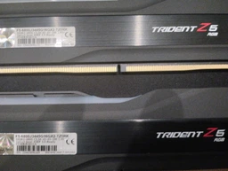 Модуль памяти с подсветкой G.Skill Trident Z5 RGB DDR5 32GB 6800MHz 2x16GB Black (F5-6800J3445G16GX2-TZ5RK)