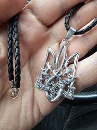 Срібний кулон тризуб “Шаблі”, великий (АРТ. №111) Dadiverin Jewelry