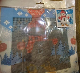 Алмазная мозаика ColorArt 20x20 Кот с венком DD1225