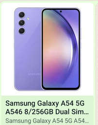 Мобільний телефон Samsung Galaxy A54 A546 5G 8/256GB Awesome Violet (SM-A546BLVDEUE)