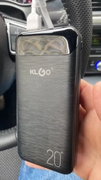Внешний аккумулятор Power bank 20000mAh Портативная батарея KLGO - KP-85, чёрный