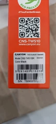 Bluetooth-гарнітура Canyon OnGo TWS-10 ANC ENC Purple (CNS-TWS10PL) фото від покупців 1
