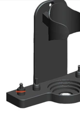 Подставка для насадок и зубной щетки Philips GW014-P Черная