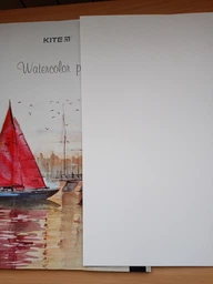 Папір для акварелі Kite А3 200 г/м2 10 аркушів (K23-268)
