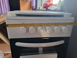 Плита газова з електричною духовкою Grunhelm FM5612W (BP110813)