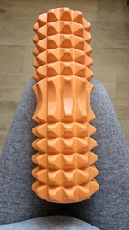 Масажний ролик EasyFit Grid Roller 45 см v.2.2 Помаранчевий фото від покупців 18