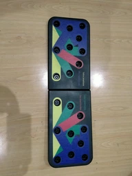 Дошка для віджимань Push Up Rack Board з упорами різним хватом Нескользящие ручки (1537PURTRNJR) TIN66 фото від покупців 7