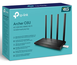 Маршрутизатор TP-LINK Archer C6U WiFi5 / AC1200 / 1 Гбит/с / USB 2.0 / Поддержка технологии MESH фото от покупателей 8