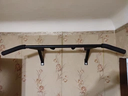 Турник настенный домашний PullUp разборной 3 хвата обычный + широкий + узкий хват черный (P1041) фото от покупателей 13