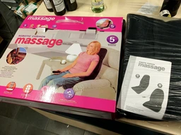 Массажная накидка с подогревом Massage Seat Topper для дома и автомобиля фото от покупателей 1