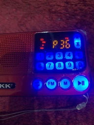 Радіо FM/MP3 плеєр S99. акумулятор 18650, SD/USB