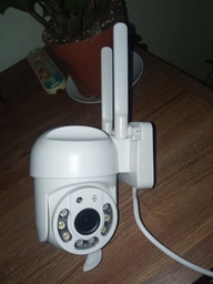 Камера наружного наблюдения беспроводная 360 IP-камера 1080P Wi-Fi 4K Белый (SH771177) фото от покупателей 5
