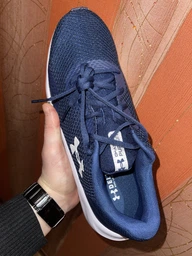 Кросівки Under Armour UA Charged Pursuit 3 11 (45) Білий 3024878-101 фото от покупателей 7