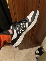 Мужские кеды низкие New Balance 480 BB480LBA 44 (10US) 28 см Белый/Черный (196652948330) фото от покупателей 1